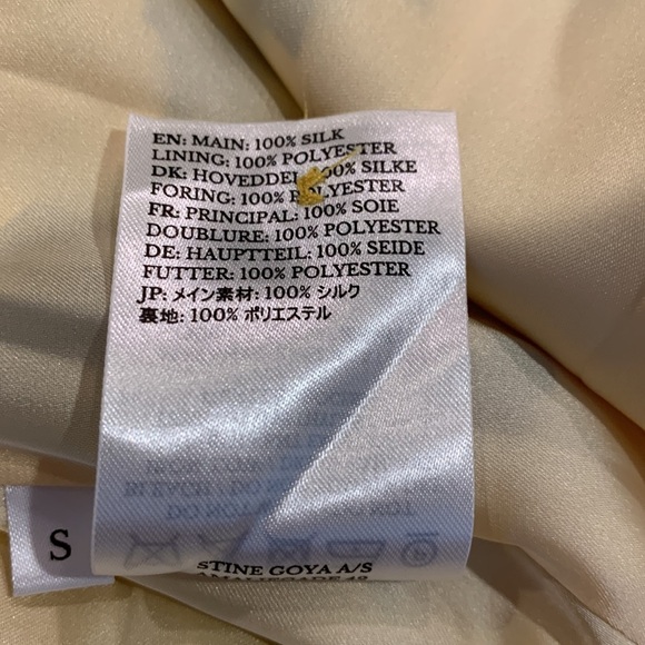 Stine Goya Lilly Hortencia Silk • Hortencia Dark • 100% Silk • Sz S • NWT! - Picture 10 of 10